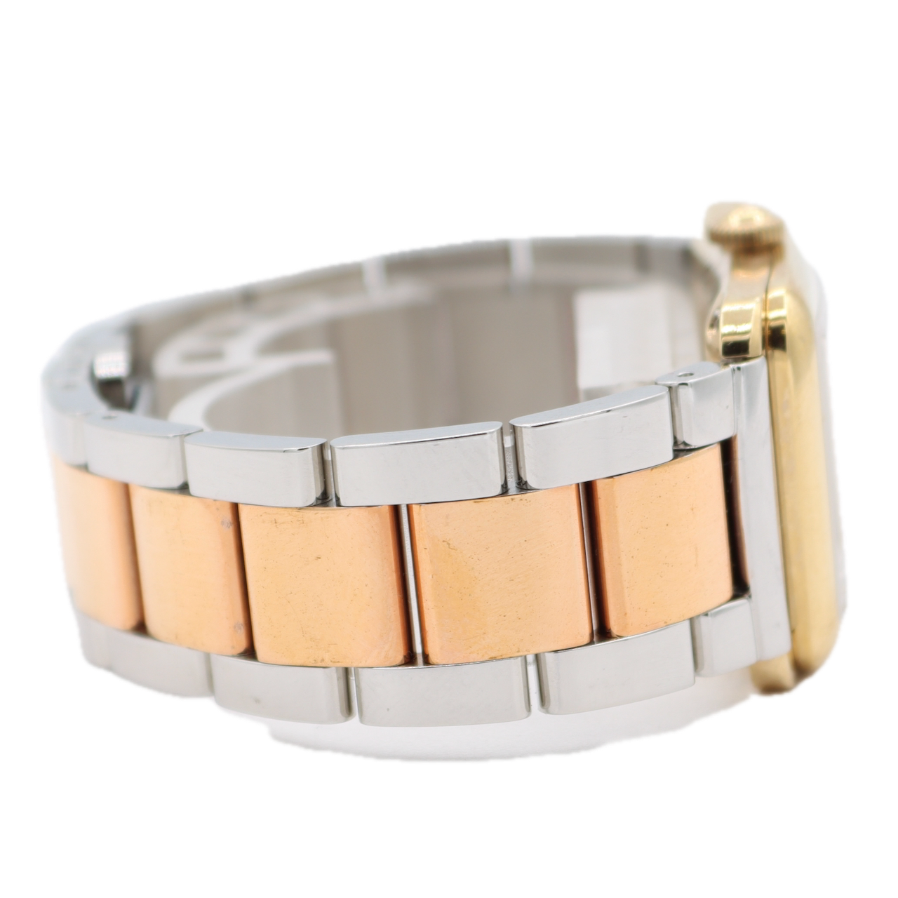 24mm Shinola Muldowney Ladies Quartz Wristwatch USA Stainless Steel Two Tone