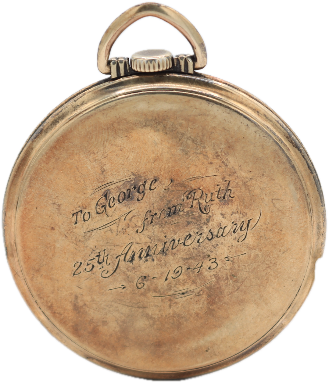 Antique 43mm Gruen Veri-thin Precision 17 Jewel Pocket Watch Conoruma 10k GF