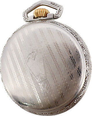 Antique Gruen 52 Extra 21 Jewel Pocket Watch High Grade w Mustache Regulator