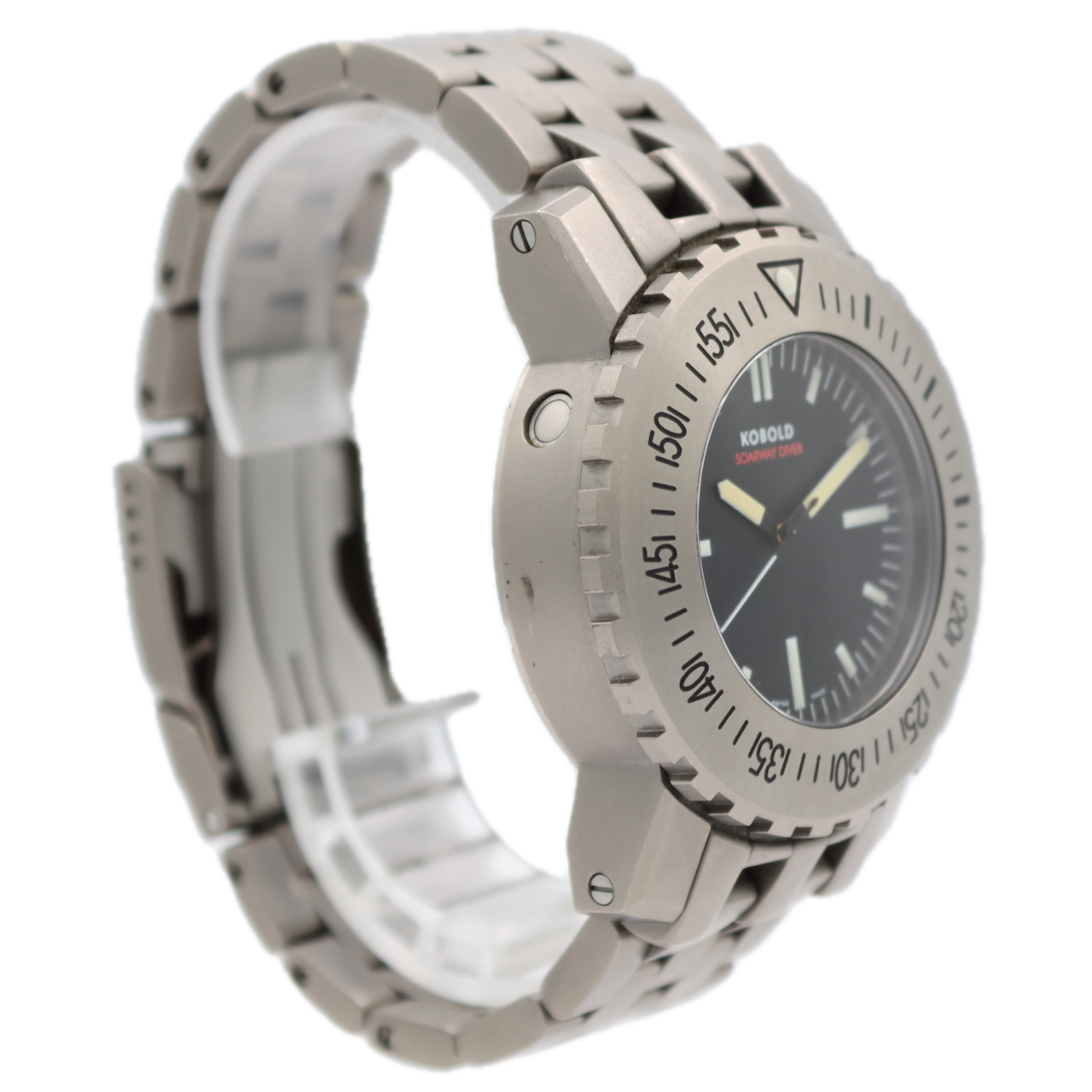 Kobold Soarway "Seal" Diver Men's Automatic Wristwatch ETA 2824 Titanium