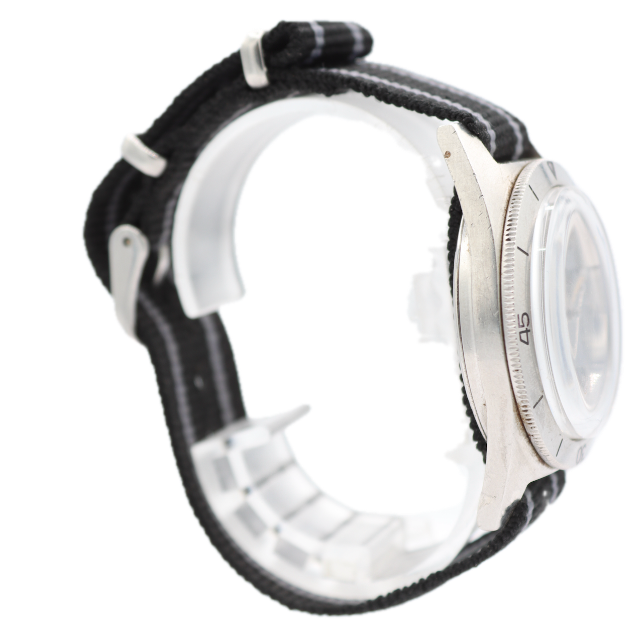 Vintage 36mm Scuba by Jean Piquet Skin Diver Men's Automatic Wristwatch Steel