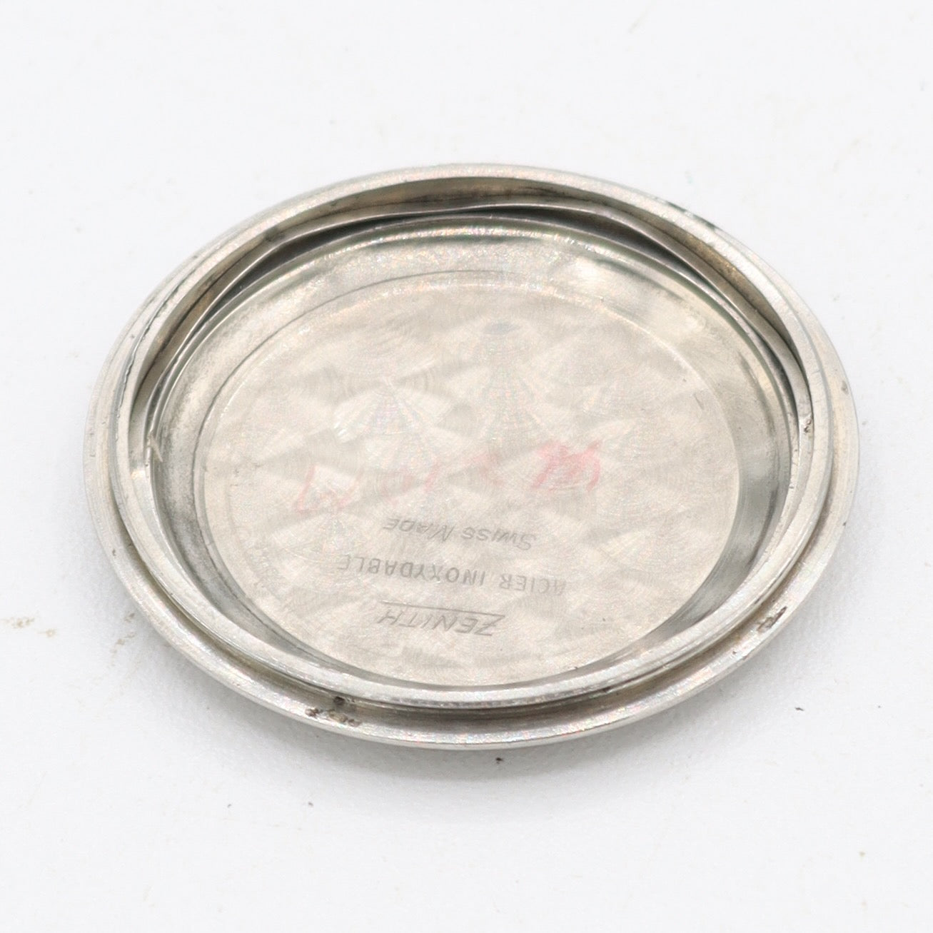 Vintage 35mm Zenith Chronometer Men's Automatic Wristwatch 2532PC Swiss Steel