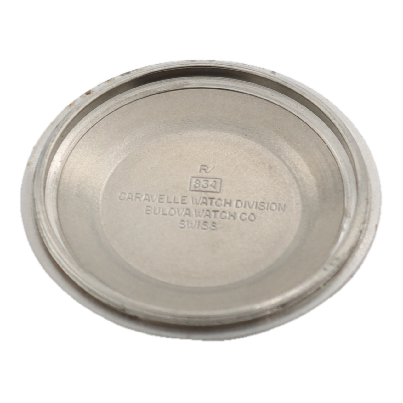 Vintage 1970 Caravelle Cream Dial Men's Automatic Wristwatch Steel Day Date