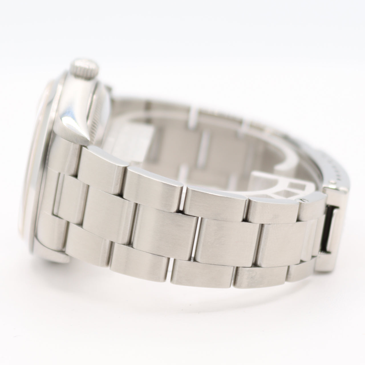 Vintage 34mm Rolex 15200 Date Salmon Explorer Dial Men's Automatic Wristwatch