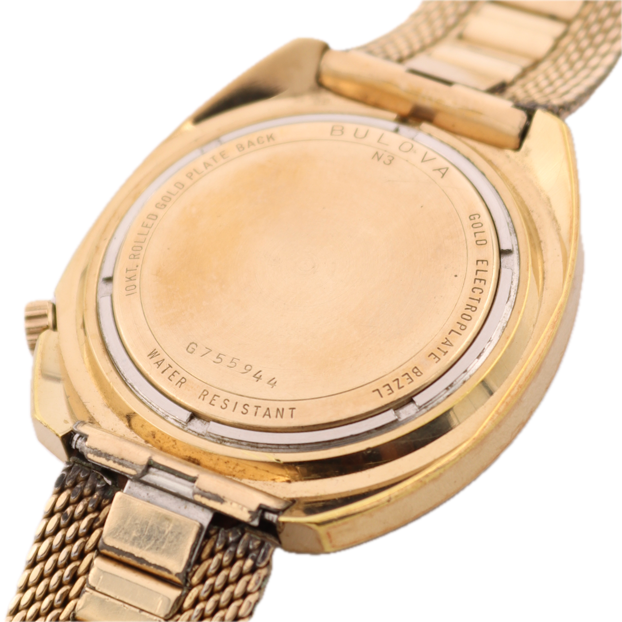 Vintage Bulova Accutron Date & Day "CD " Woody