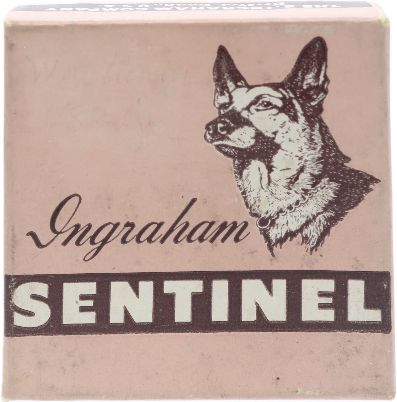 Vintage 16S E. Ingraham Co. Sentinel Secometer Mechanical Pocket Watch w Box