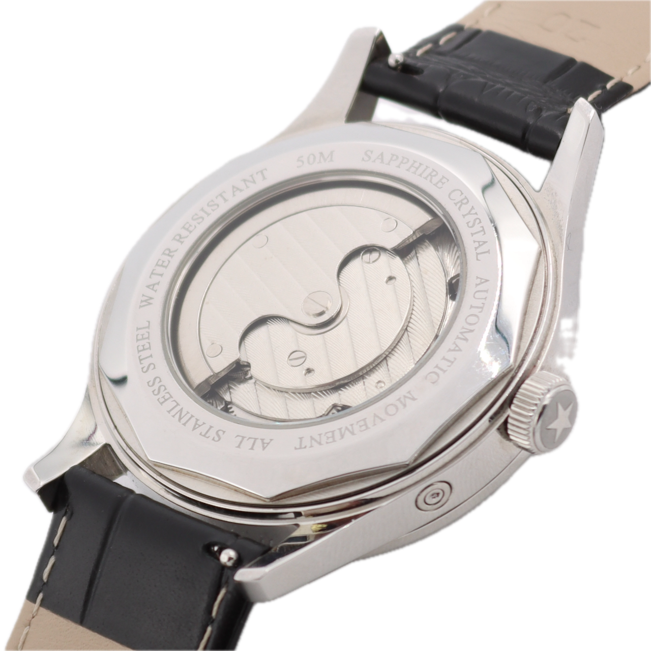 Sugess SU1780J2 Gustav Becker Men's Automatic Wristwatch Seagull ST1780 Steel