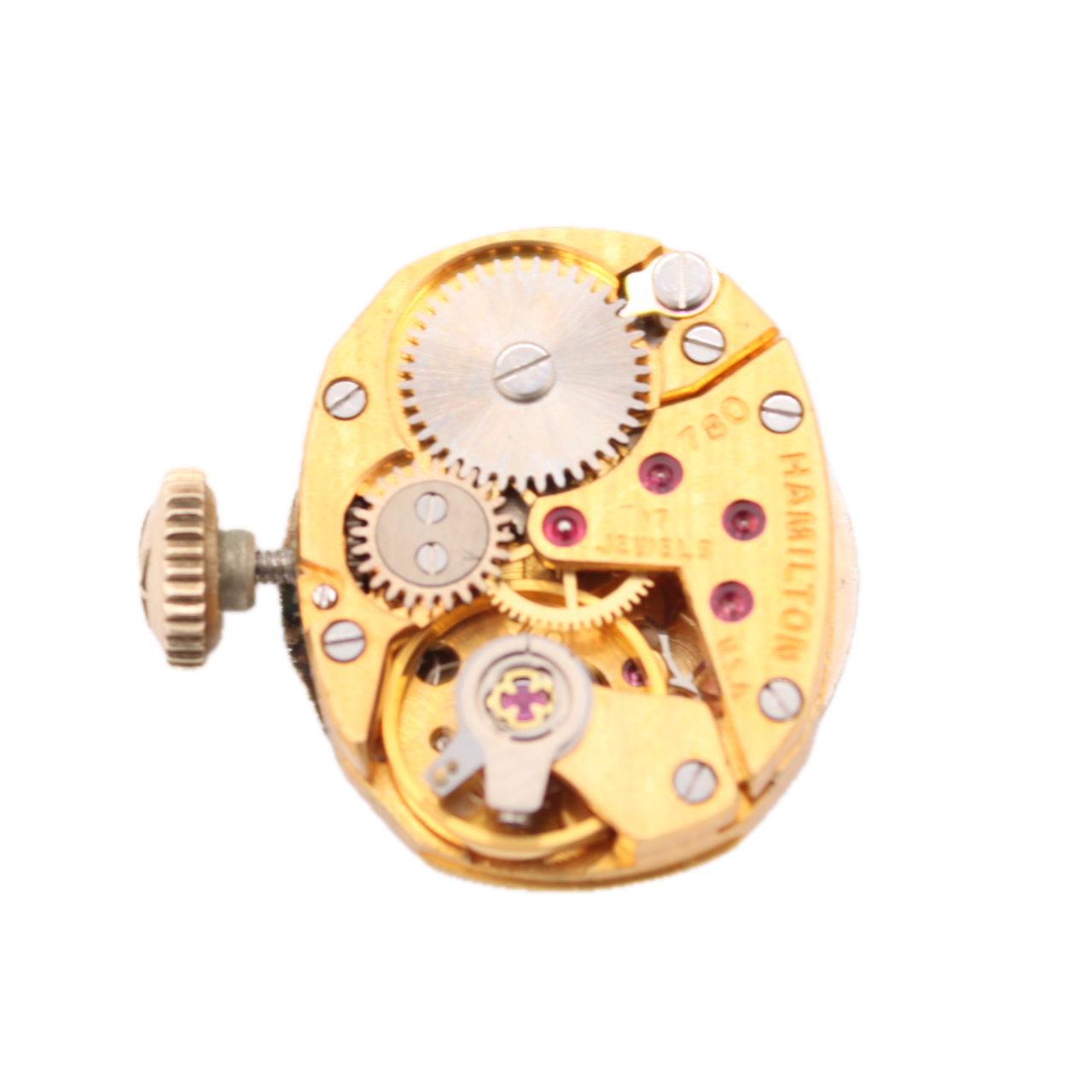 Vintage 16.5mm Hamilton Cocktail 17J Ladies Mechanical Wristwatch USA 10k RGP