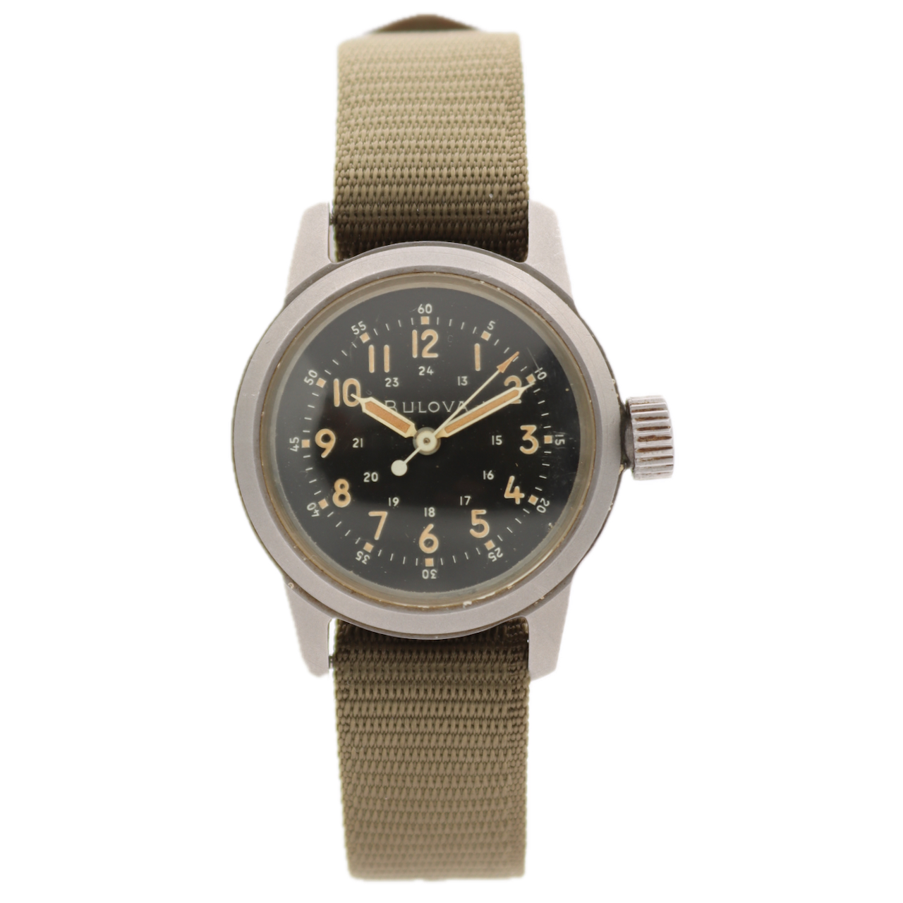 Vintage Bulova Military A17A MIL-W-6433A