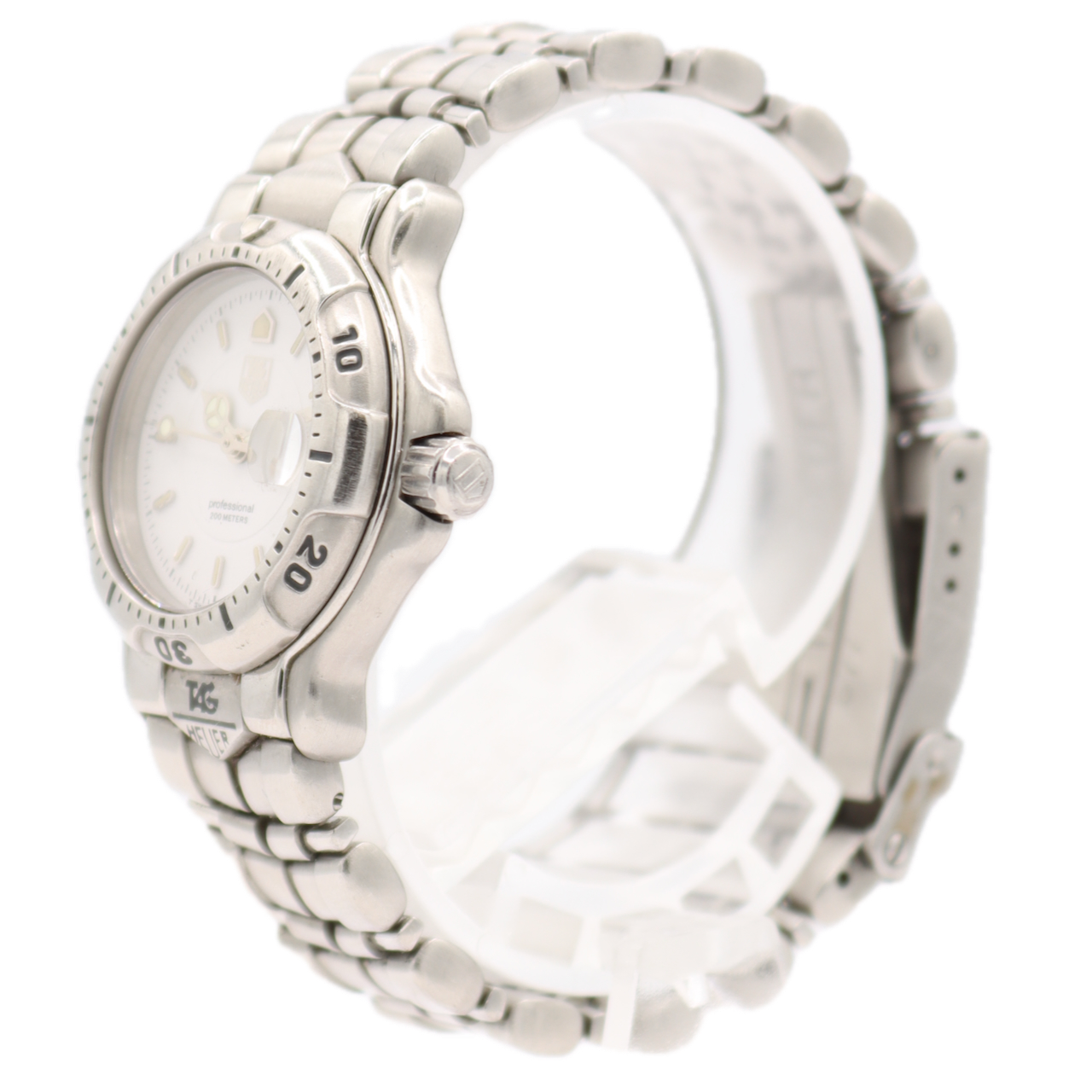 28mm Tag Heuer WH1311 Professional 6000 Ladies Quartz Wristwatch Swiss Steel
