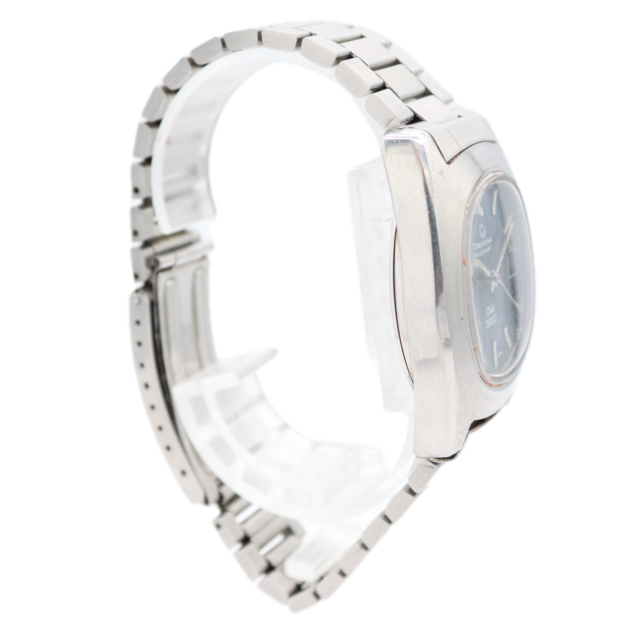 Vintage 36mm Certina Club 2000 Men's Automatic Wristwatch 25-651M Swiss Steel