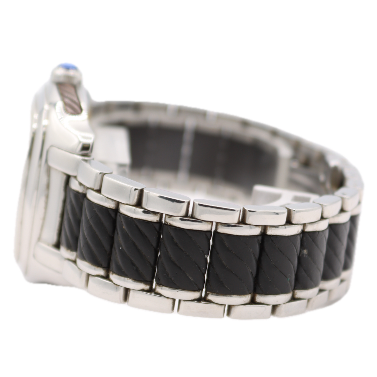 Vintage 36mm David Yurman Thoroughbred Men's Automatic Wristwatch Swiss Steel