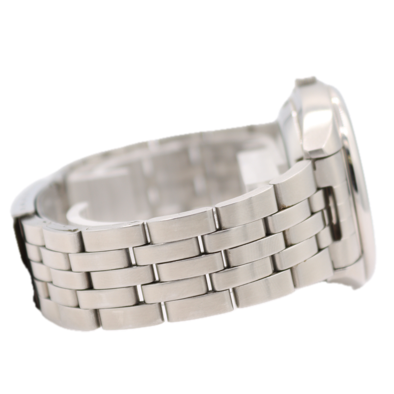 Vintage 36mm Seiko 5 Spanish Day Date Salmon Men's Automatic Wristwatch Steel