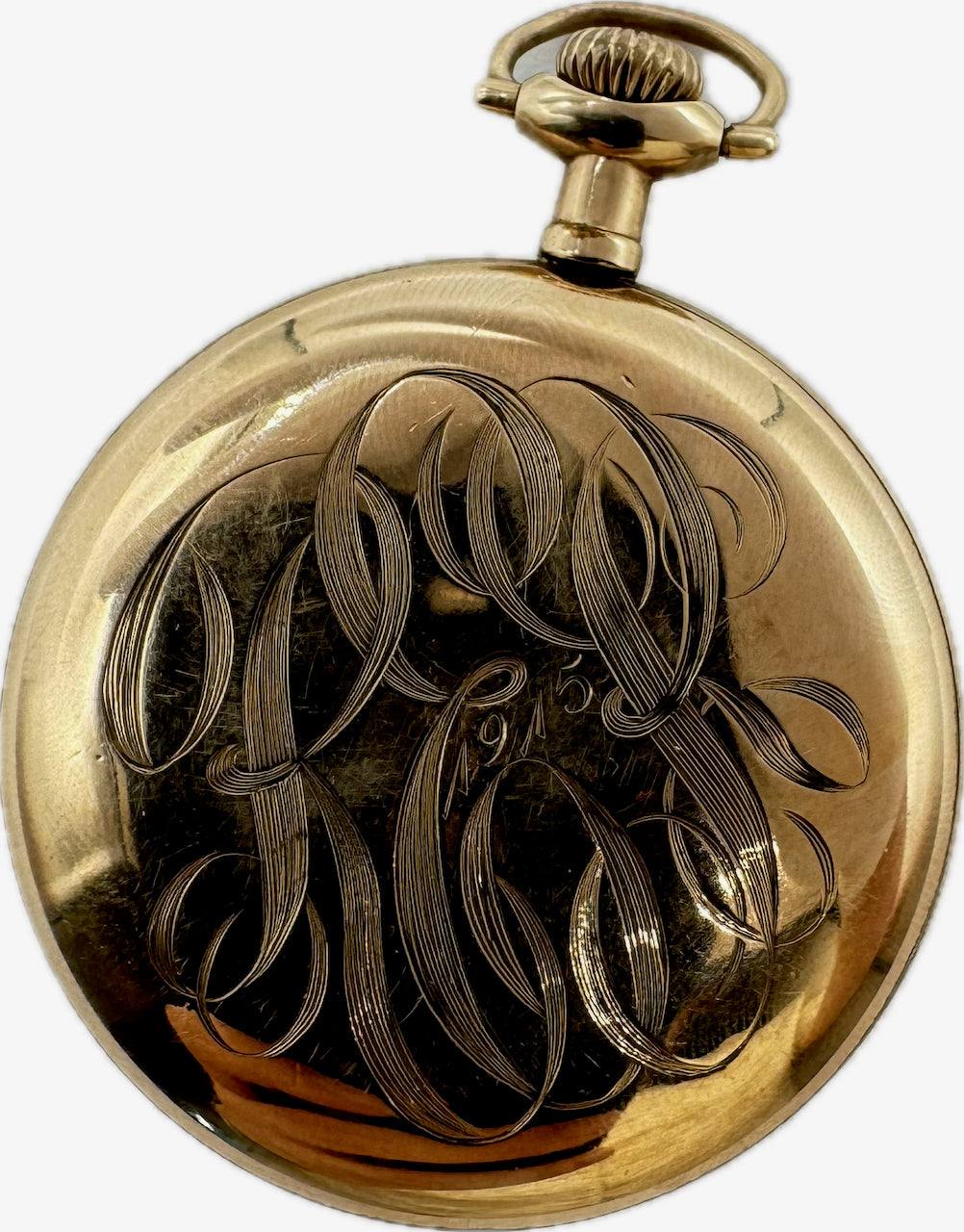 Antique 12S Illinois Congressional 21 Jewel Pocket Watch 279 Gold Filled