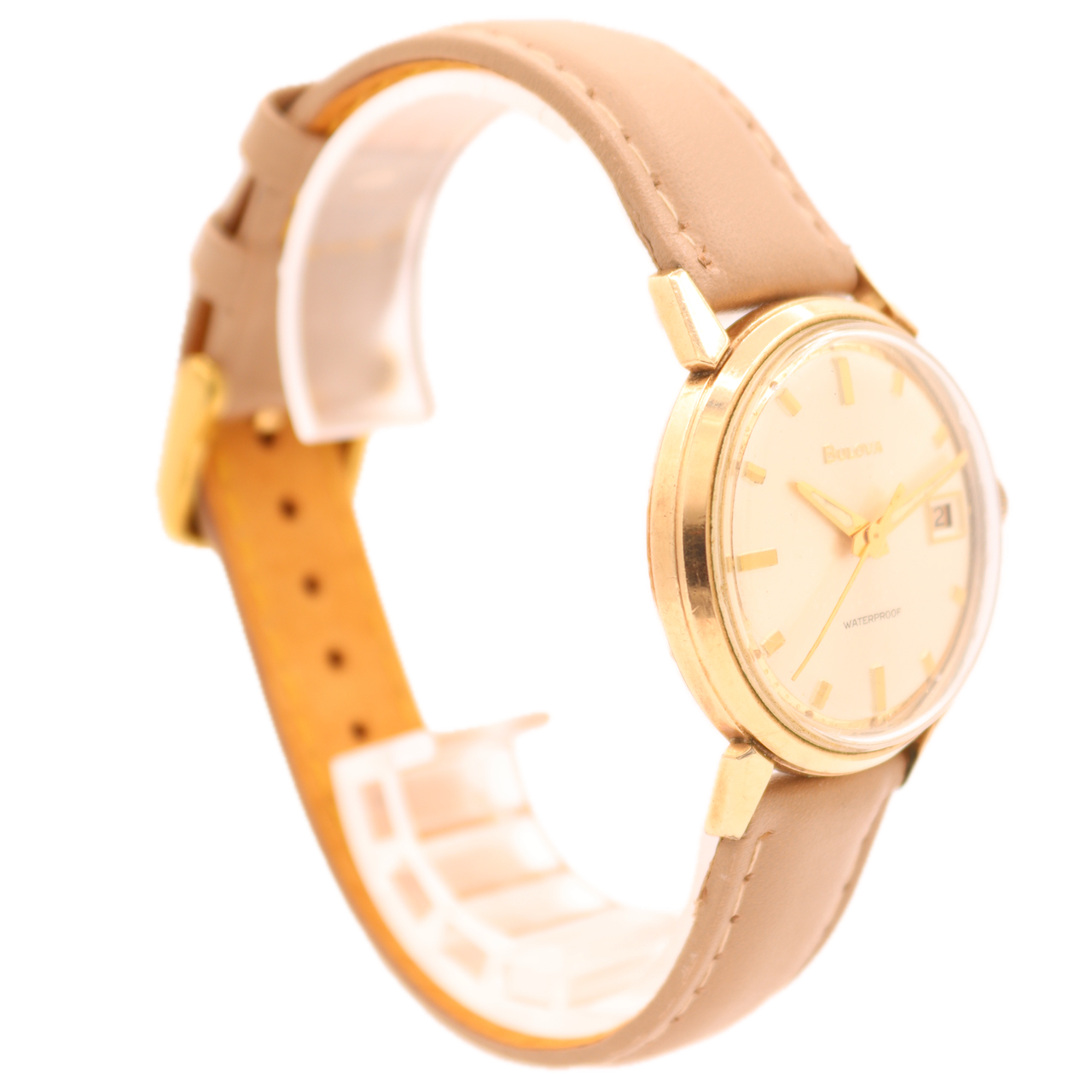 Vintage Bulova Silver Sunburst