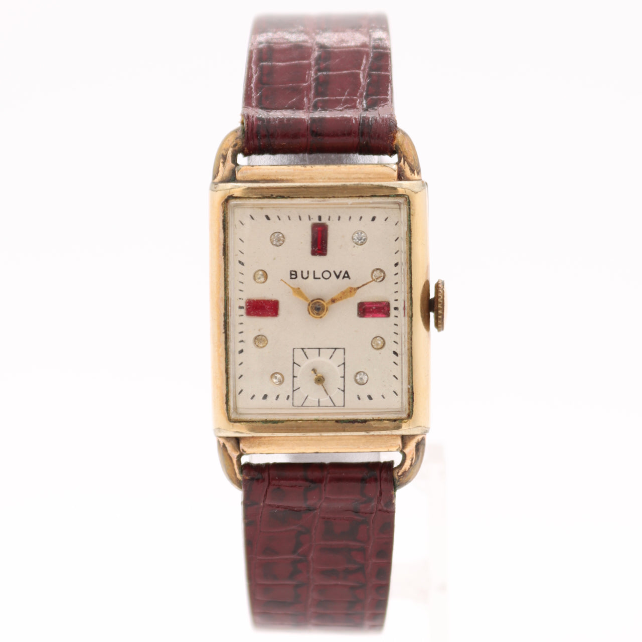 Vintage Bulova Crystal Dial