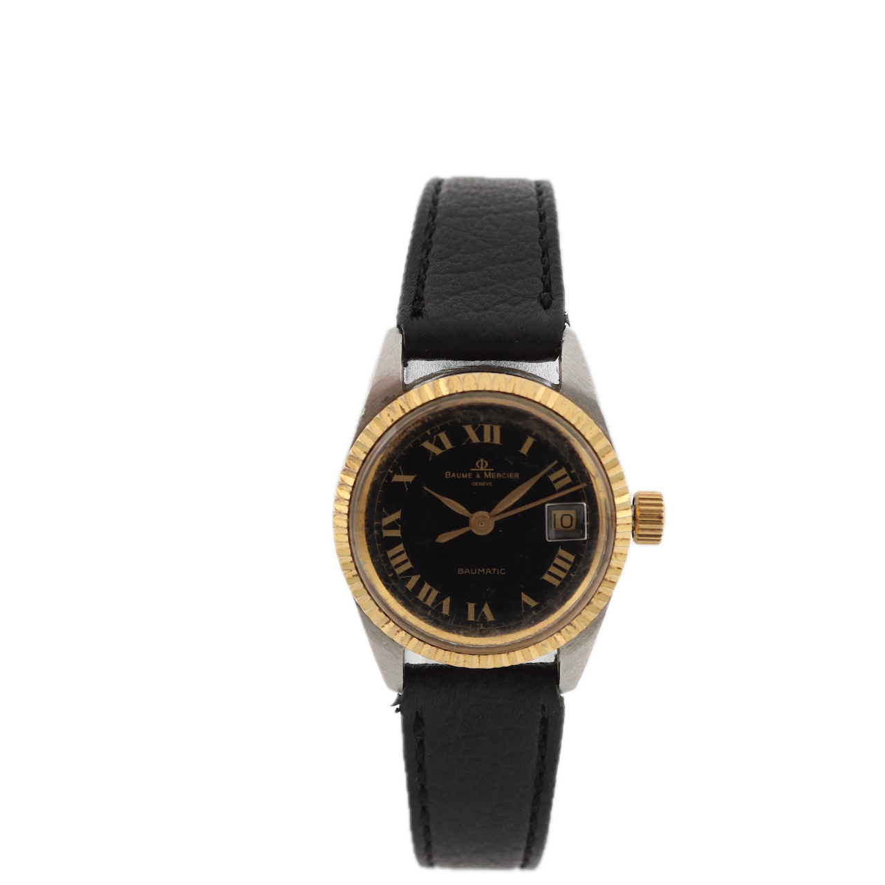 Vintage Baume & Mercier 1215 2 Baumatic Ladies Automatic Wristwatch 2369 Swiss