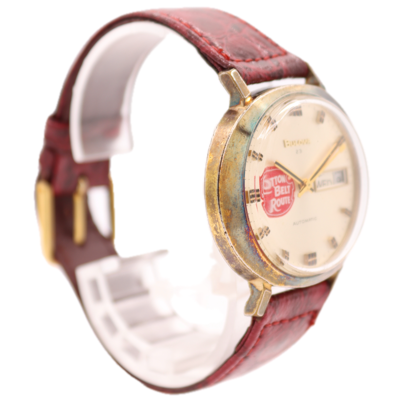 Vintage Bulova Cotton Belt Route