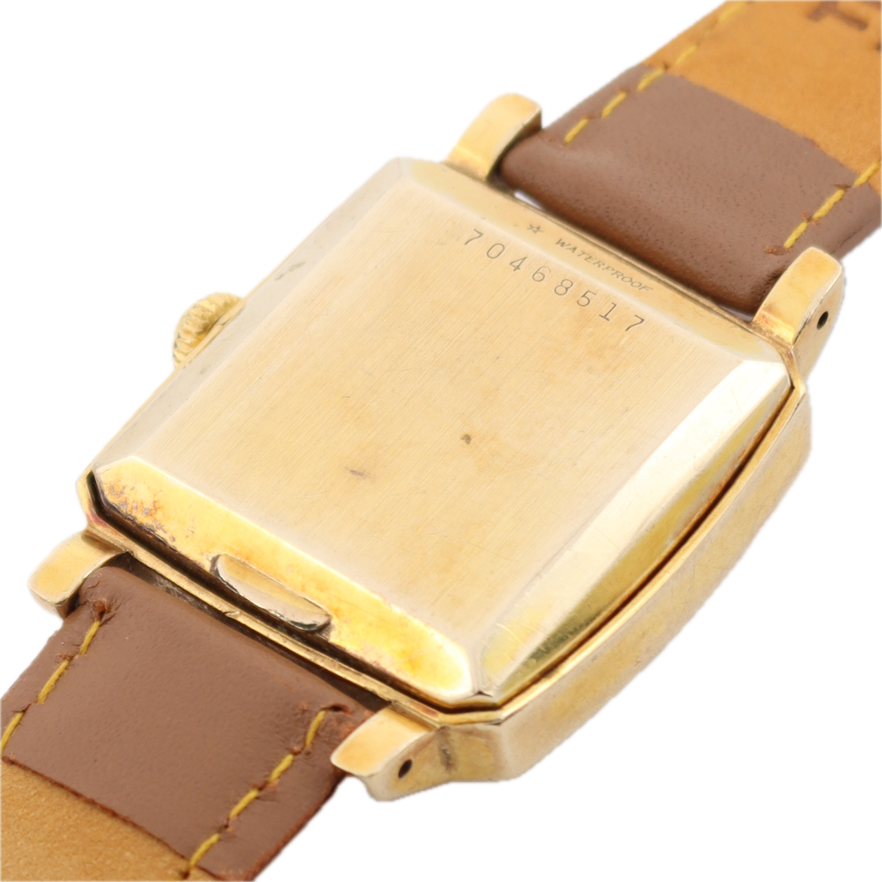 Vintage 30mm Girard-Perregaux Gryomatic Men's Automatic Wristwatch 14k GF W/ Box