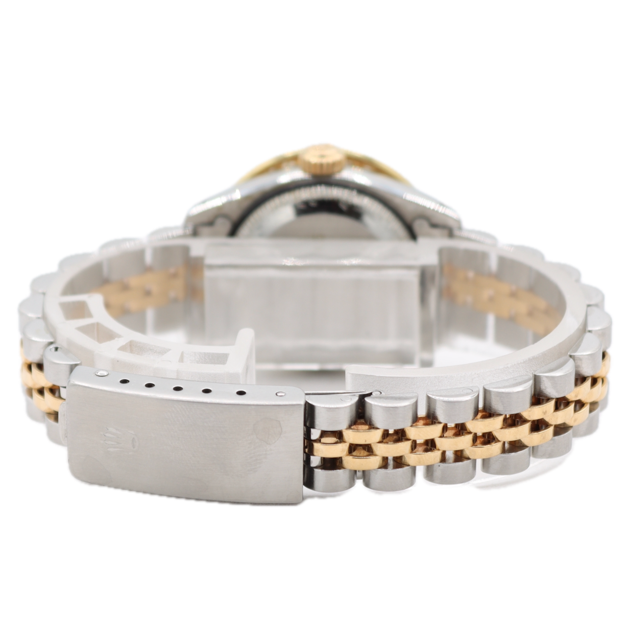 Rolex 69173 Datejust Ladies Automatic Wristwatch 18kGold Aftermarket Dial Bezel