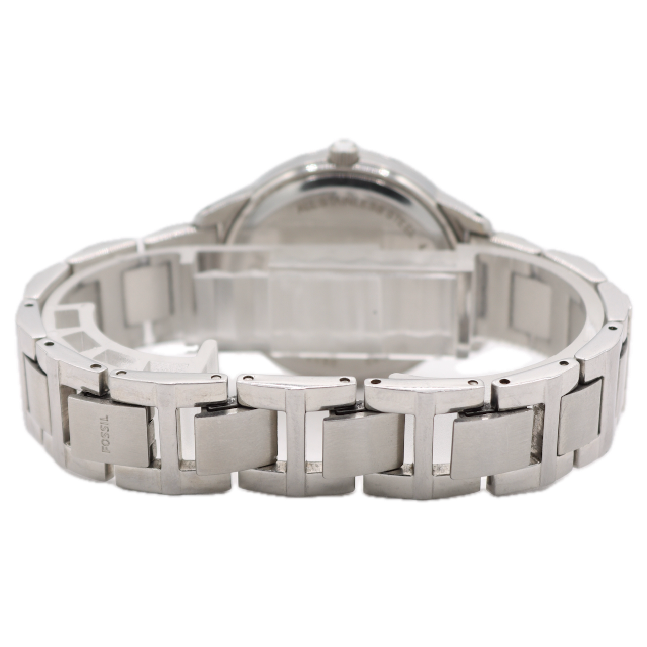 34mm Fossil ES2362 Jesse Three-Hand Ladies Quartz Wristwatch Crystal Accents