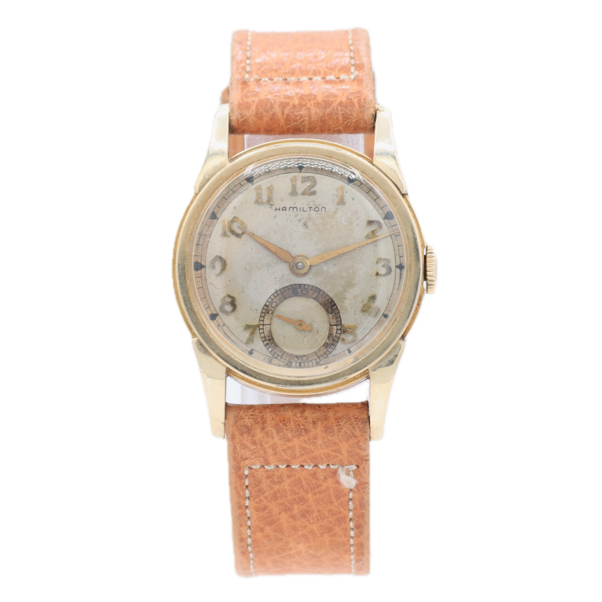 Vintage 28mm Hamilton Endicott 17 Jewel Men's Mechanical Wristwatch 926 10k GF