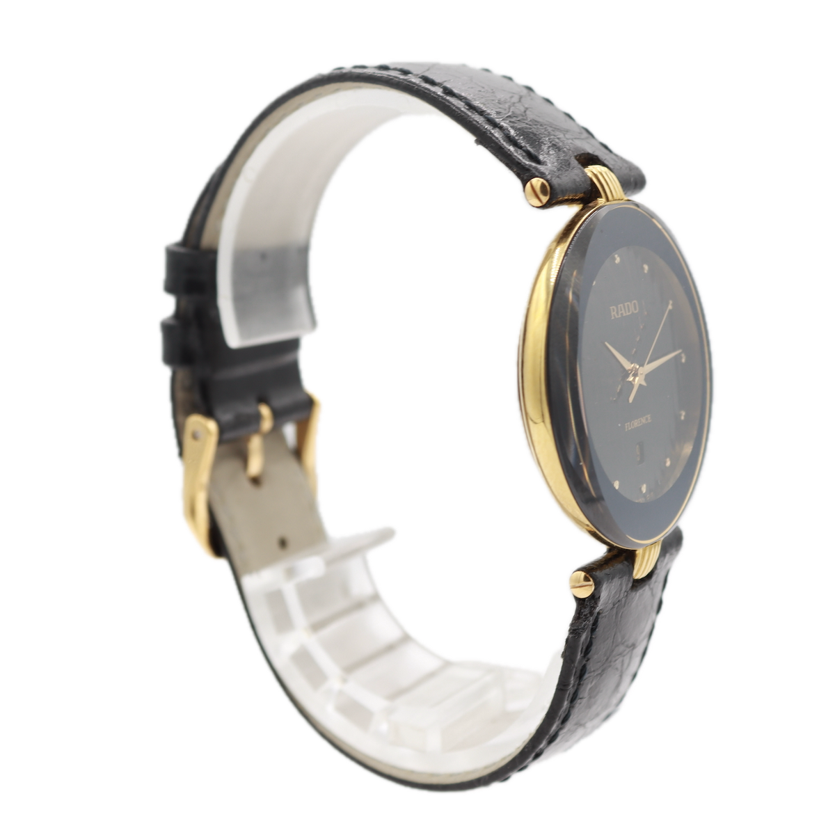 Rado R41761165 Florence Ladies Quartz Wristwatch Swiss Steelw/ Box & Hang Tag