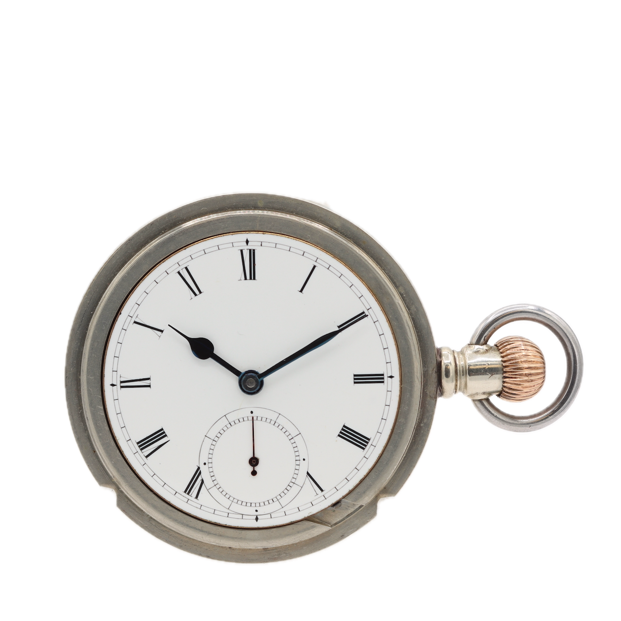 Antique 18s 1880 Appleton Tracy & Co. Locomotive Hunter Config. Pocket Watch