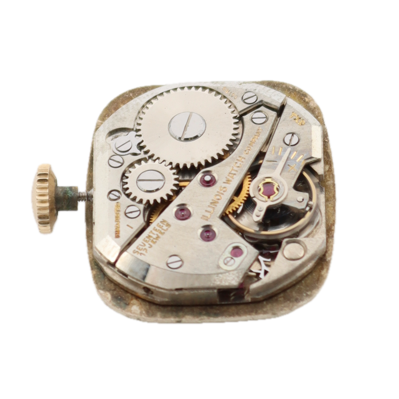 Vintage Hamilton Illinois Incabloc