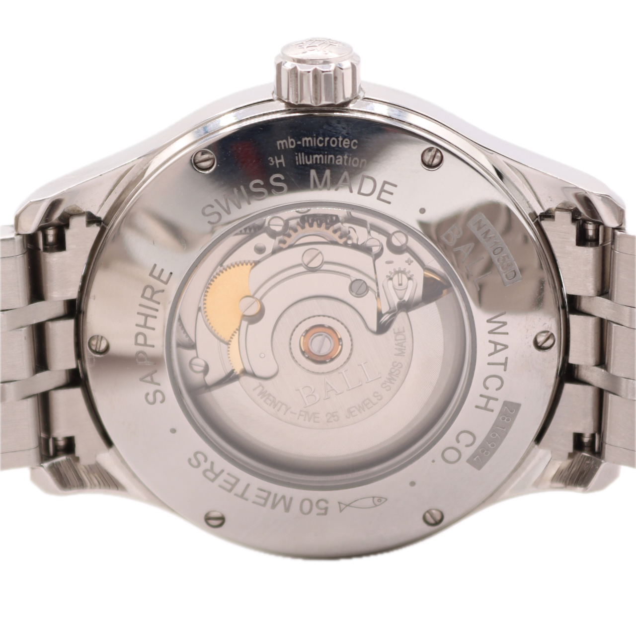 Ball Trainmaster Roman NM1058D-S4J-GY