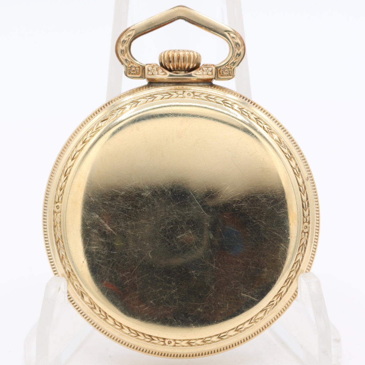Antique 1913 Waltham 23j Mechanical Pocket Watch Vanguard 10k RGP USA