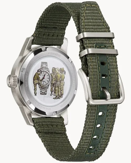 38mm Bulova 96A259 Hack Watch Special Edition Men's Automatic Wristwatch Steel