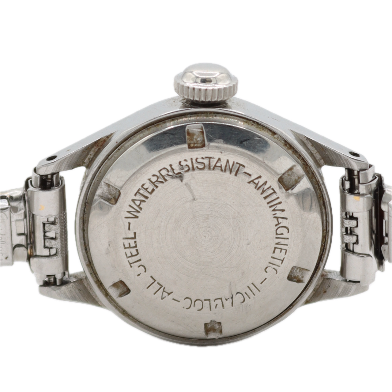 Vintage 23mm Vellmar Vicflex Ladies Mechanical Wristwatch A.Schild 1240 Steel