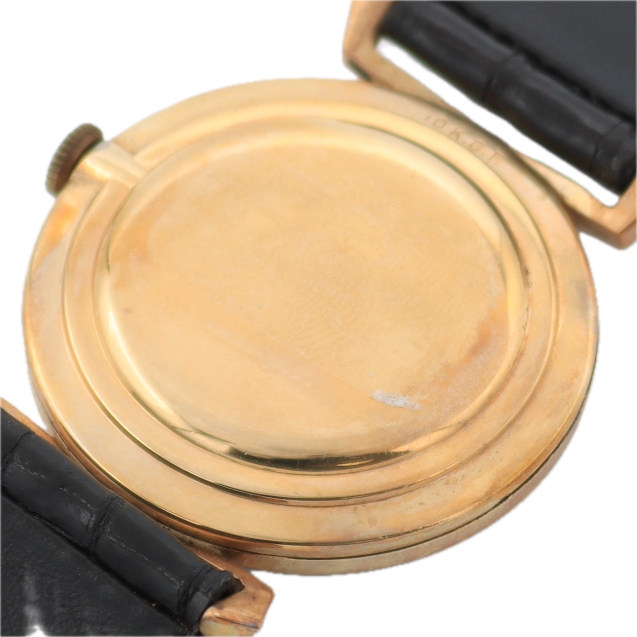 Vintage Gruen 422-SS-028 Crosshair Precision Men's Mechanical Wristwatch 10k GF