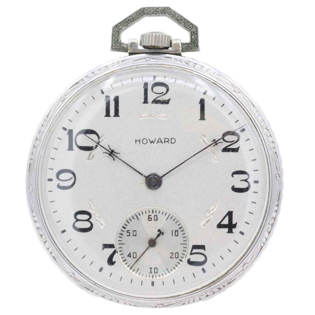 Antique 18s 1918 Howard Series 7 17 Jewel Mechanical Open