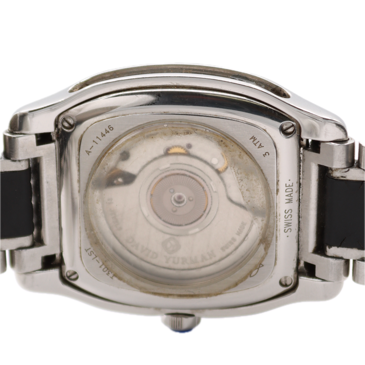 Vintage 36mm David Yurman Thoroughbred Men's Automatic Wristwatch Swiss Steel