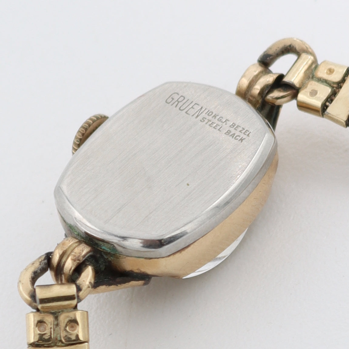 Vintage 14mm Gruen 275617 Precision 17j Ladies Mechanical Wristwatch 275 10k GF