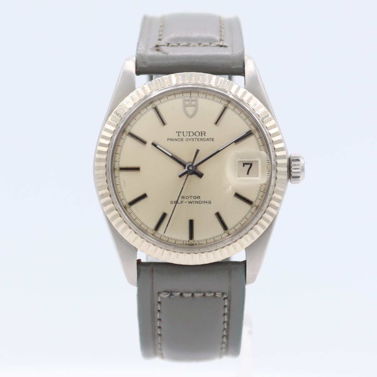 Vintage 1969 34mm Tudor 9071/4 Prince Oysterdate Men's Automatic Wristwatch Swiss