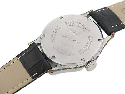 Vintage 34mm Zodiac Hermetic Men's Mechanical Wristwatch Swiss Made Serviced