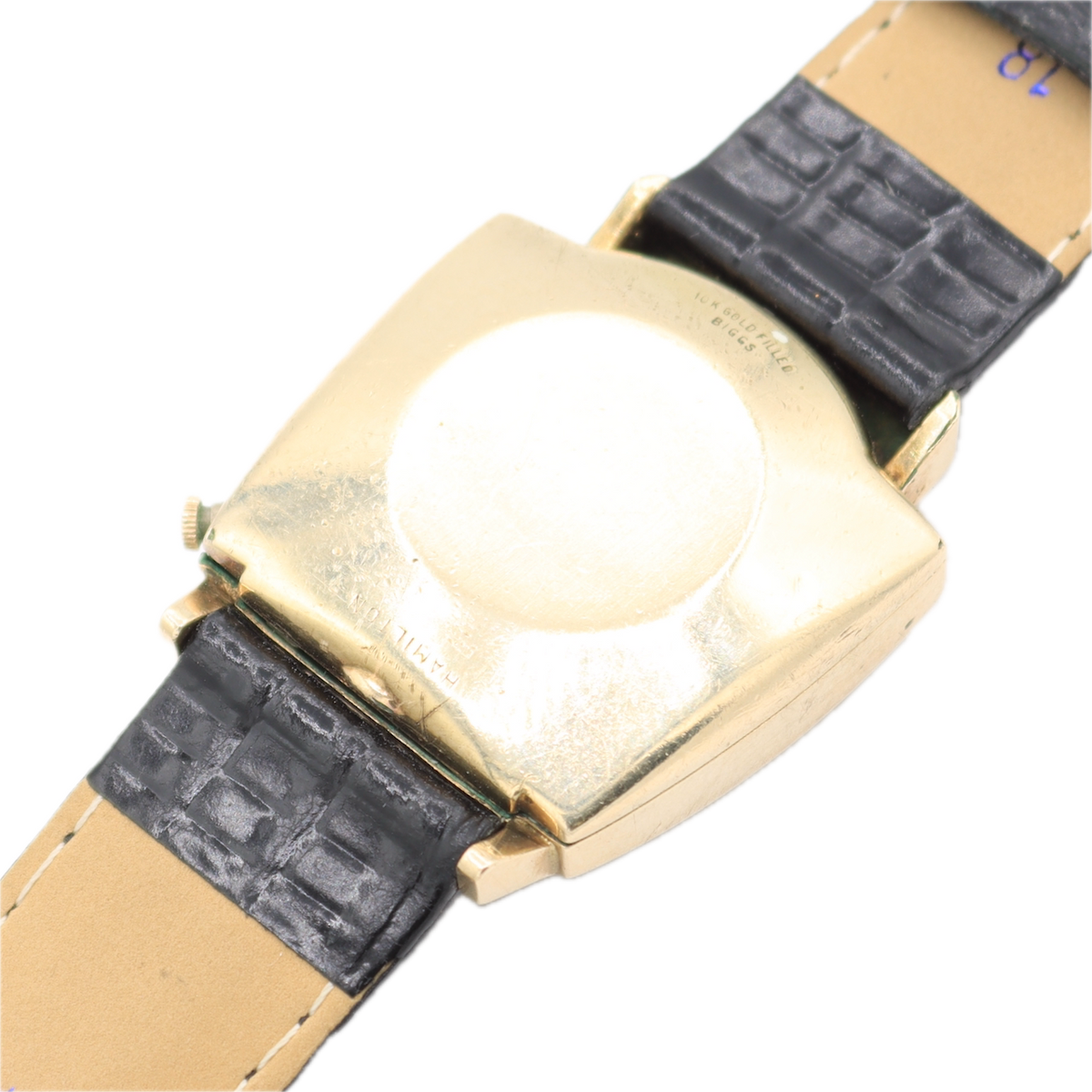 Vintage Hamilton Everest Men's Electric Wristwatch Quartz Conversion 10k GF