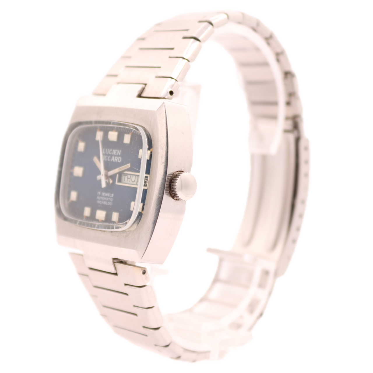 Vintage Lucien Piccard Day Date 36599E