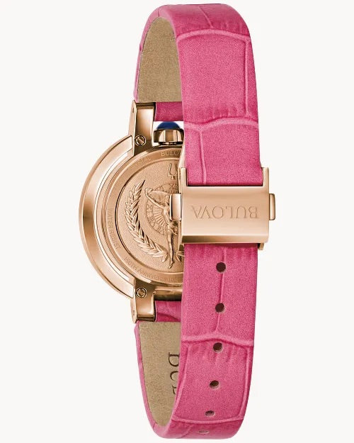 30mm Bulova 97R103 Rubaiyat Spring Ladies Quartz Wristwatch Four Seasons SE