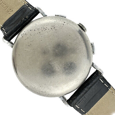 Vintage Rona Sport Military WW2 Men's Chronograph Wristwatch Angelus 215 Runs