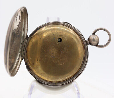 Antique Oudin Fils Automaton Hammer Bells Pump Repeater Fusee Pocket Watch