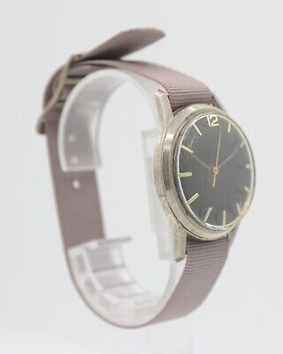 Vintage Gulf Mystery Gulf Dial Optical Illusion Men's Mechanical Wristwatch