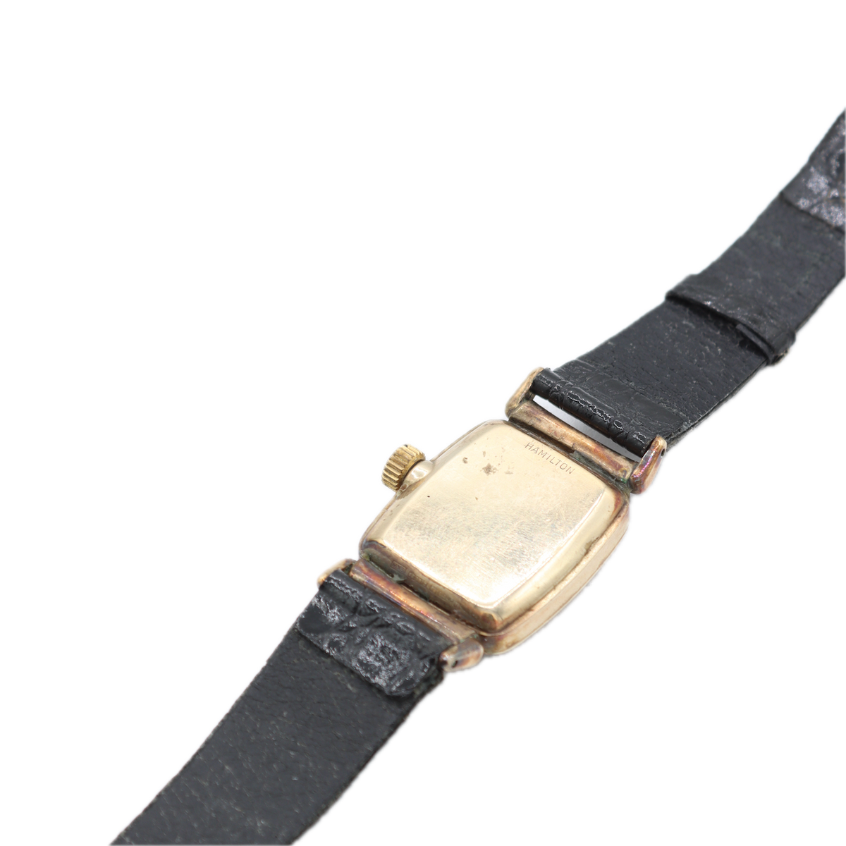 Vintage Hamilton Brandon v2 Men's Mechanical Wristwatch 980 USA 10k Gold Filled