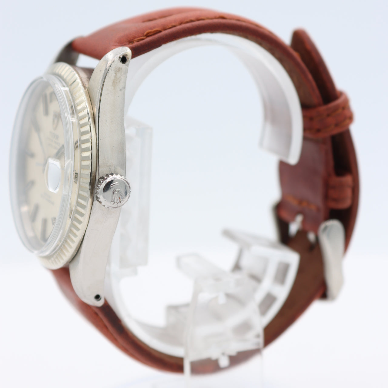 Vintage 1969 Tudor Oyster Prince Men's Automatic Wristwatch Swiss Steel Day-Date