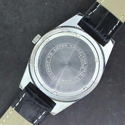 Vintage Vantage Sport 17 Jewel Men's Manual Wind Wristwatch Divers Runs