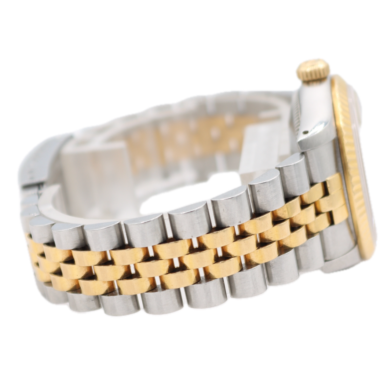 Vintage 30mm Rolex 68273 Date Ladies Automatic Wristwatch 2135 Steel & Gold