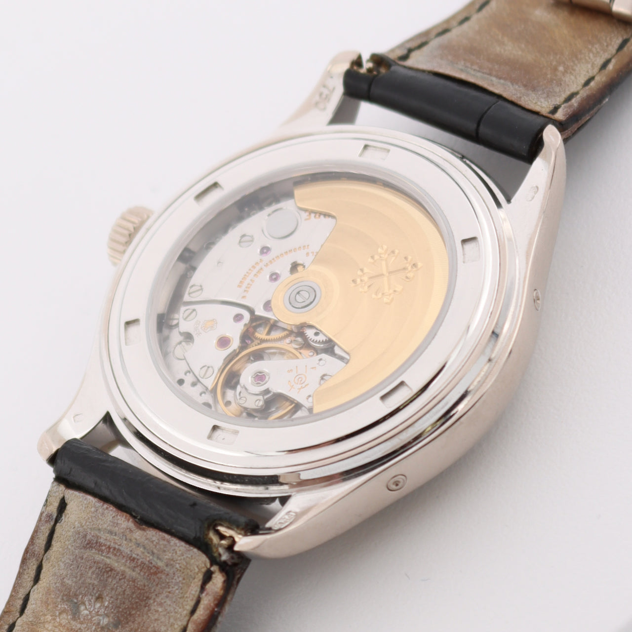 38mm Patek Philippe Annual Calendar Men's 5146G-001 Wristwatch 18k White Gold